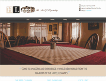 Tablet Screenshot of hotellevantes.com